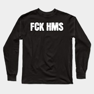 FCK HMS Jewish Non-Distressed Long Sleeve T-Shirt